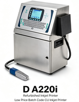 Imprimante jet d'encre reconditionnée D A220i pour l'impression industrielle, imprimante jet d'encre à code de lot à bas prix, imprimante jet d'encre Cij