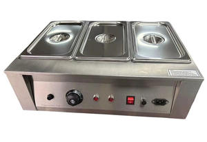 Machine à fondre et à tempérer le chocolat commerciale à 3 cuves, Nouvelle Arrivée, Four numérique pour la fusion du chocolat - Product Image 3