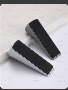 새로운 도어 무음 충돌 방지 창의적인 방풍 도어 블로커 흡착 카드 고정 저항 증가 웨지 고무 ABS 도어 플러그 - Product Image 2