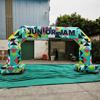 Arche gonflable publicitaire personnalisée 360°, prix usine, arches gonflables de départ/arrivée pour la décoration d'événements sportifs