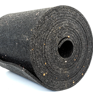 Sous-couche en caoutchouc standard pour bâtiments écologiques, amortissante et réduisant la transmission du son, rouleau de caoutchouc avec excellente isolation acoustique - Product Image 5