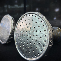 Traitement gaufré pour narguilés jetables de qualité alimentaire en aluminium de taille supplémentaire
