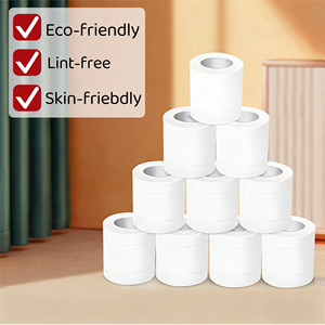 Papel Higiénico de 3 Capas de Alta Calidad, Hecho con Pulpa de Madera Virgen, Fuerte, Absorbente, Desechable, para Uso en Hoteles y Hogares - Product Image 2