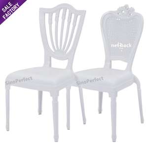 Chaises de fête en plastique de haute qualité, empilables, chaises de mariage, durables, incassables, chaises de fête en plastique pour événements, mariages - Product Image 1