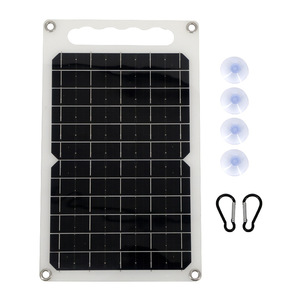 Panneau solaire flexible Lan Aoyue 10W, portable, pour le camping en plein air, les voyages et la recharge - Product Image 4