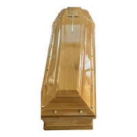 Ataúd Funerario de Estilo Europeo, Certificado por FSC, Tamaño Personalizable, Marca SDD Tmallwood, Directo de Fábrica