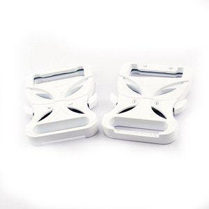 Hebilla de mariposa de aleación de zinc blanca resistente al desgaste para bolsos K545 - Product Image 4