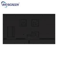 Pantalla LCD de Señalización Digital Ultrafina INGSCREEN de 43 y 55 Pulgadas, Montada en Pared, con Instalación sin Espacios para Comercios Minoristas