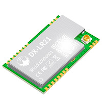 Module émetteur-récepteur série sans fil RF LoRa SX1262 DX-LR31-S, Interface SPI 433MHz, Module de communication basse consommation 3.3-5.5V