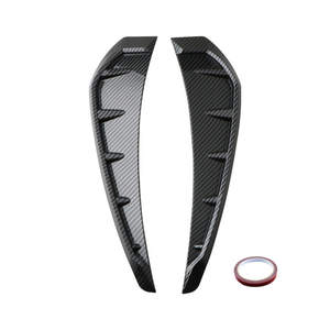 Autocollant universel de <span class=keywords><strong>logo</strong></span> de <span class=keywords><strong>voiture</strong></span> pour modification de sortie d'air de garde-boue, décoration de lame latérale pour les côtés du siège conducteur - Product Image 4