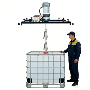 Mezclador Industrial de Detergente de Acero Inoxidable 304 de Alta Calidad, Tanque Eléctrico de 1000L con Agitador <span class=keywords><strong>para</strong></span> Mezclar Champú - Product Image 2