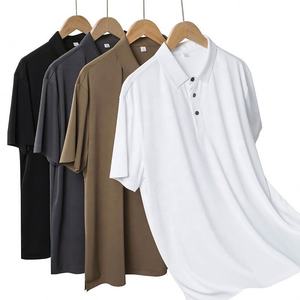 Nueva Camiseta Polo de Verano de Alta Calidad, Suave y Cómoda, Manga Corta, 100% Spandex Poliéster, Deportiva, para Golf, Talla Grande - Product Image 2