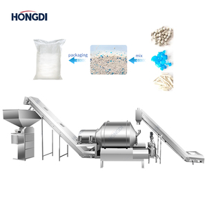 Línea Automática de Mezcla de Polvo Seco de Acero Inoxidable para Fertilizantes y Detergentes para Ropa, 220V/380V, Capacidad de 150T/H, Marca HONGDI - Product Image 2