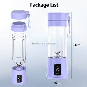 Mini-mixeur électrique portable rapide 18000 tr/min pour fruits, rechargeable par USB, compatible voiture, vente en gros directe usine Chine - Product Image 6