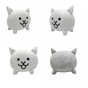 The <span class=keywords><strong>Battle</strong></span> Cats Doll Juego Periférico Juguetes de peluche Divertidos gatos blancos redondos Juguetes de peluche Popular The <span class=keywords><strong>Battle</strong></span> Cats Muñeco de peluche Regalos - Product Image 4