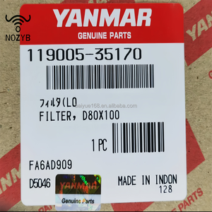 Filtro de aceite de motor diésel Original Yanmar para excavadora Linde, carretilla elevadora, suministro de piezas de maquinaria de construcción, modelo 129907-55810 - Product Image 4