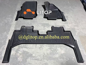 พรมปูพื้นรถ5D บุรองทุกสภาพอากาศสำหรับกระบะ2025 BYD SHARK 6แผ่นบุรองนอนกันลื่น - Product Image 6