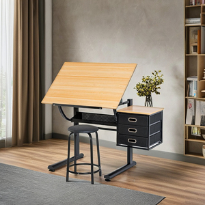 Bureaux multifonctionnels à hauteur réglable <span class=keywords><strong>Table</strong></span> à <span class=keywords><strong>dessin</strong></span> en bois Bureau à <span class=keywords><strong>dessin</strong></span> - Product Image 2