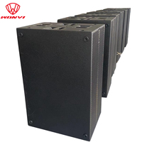Système de sonorisation 9006 PA Caisson de basses actif 2x18 "avec module amplificateur de classe d