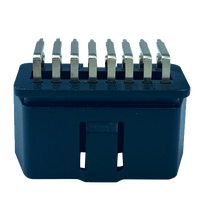 Conector OBD2 OBDII de 16 Pines, 12V 24V, Negro, para Automóvil, en Oferta