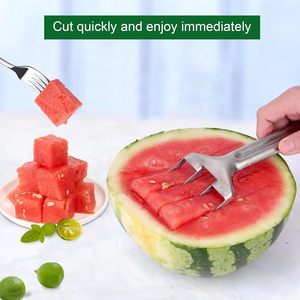 Stainless Steel Easy <strong>Watermelon</strong> Cutter <strong>Slicer</strong> for Melon Mango Fruit - Product Image 6