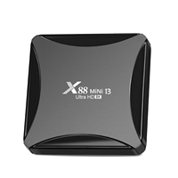 Nouveauté RK3528 Android 13.0 4K HD  Décodeur X88 mini 13 2 Go 16 Go 4 Go 64 Go 5G WIFI Smart Android OTT TV Box X88 PRO 13