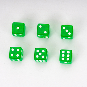 Chất lượng cao xúc xắc góc phải D6 16mm rõ ràng acrylic đa diện xúc xắc số lượng lớn bán buôn - Product Image 6