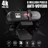 Kamera Webcam Laptop untuk Bisnis Sensor Gambar Kamera Profesional Kelas Online Cerdas Kompatibel untuk Hadiah Promosi
