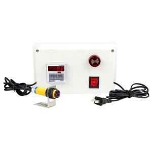 Contador de Punzonadora Electrónico Digital DH48J con Sensor Fotoeléctrico Infrarrojo de Plástico para Conteo Mecánico de Piezas - Product Image 2