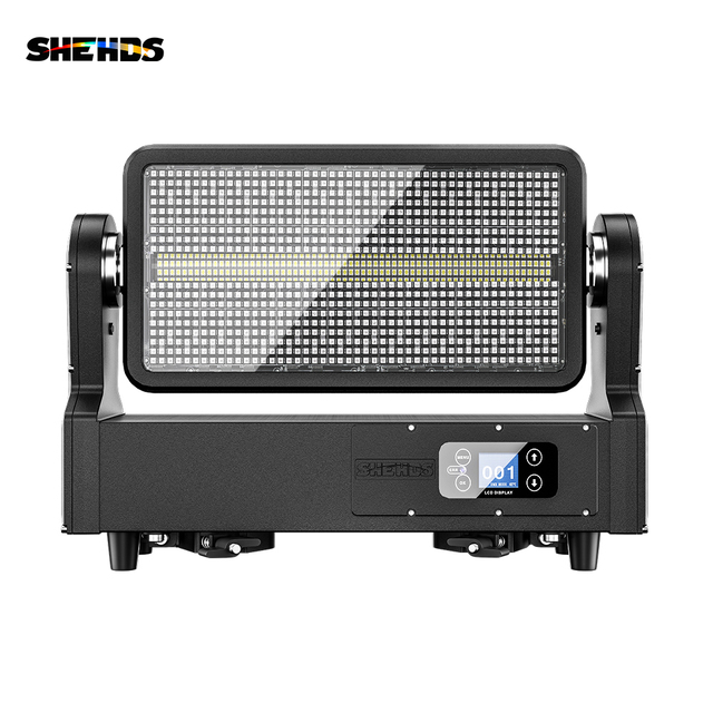 IP65 Waterproof LED 1000W RGB Strobe Moving Head Light DMX512 Professional Outdoor Stage Wash Lighting for Concert Event Show
