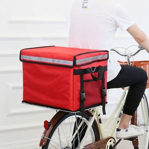 Customized High Quality Reusable Large Capacity Insulated Thermal Motorcycle Bike Food Delivery <b>Cooler</b> Bag <b>Backpack</b> - Product Image 1