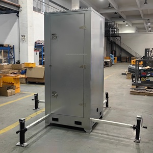 กล่องควบคุมระบบโซลาร์เซลล์สแตนเลสแบบก้อนสี่เหลี่ยม UPS 800W สำหรับเสาโซลาร์เซลล์กลางแจ้ง - Product Image 2