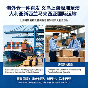 บริการขนส่งระหว่างประเทศ DHL UPS FEDEX EMS จากเมืองอี้หวู่ เซี่ยงไฮ้ เซินเจิ้น ไปยังออสเตรเลีย นิวซีแลนด์ มาเลเซีย แบบ LCL และบริการด่วน - Product Image 4