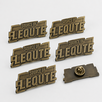 Épingles en émail personnalisées de haute qualité, sans nickel, en alliage de zinc, plaquées or, badges métalliques pour cadeaux, créez votre propre logo, épingles de revers, fabrication en usine