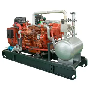 400v/230v Water Cooling gas generator 100 kw 125kva gas generator