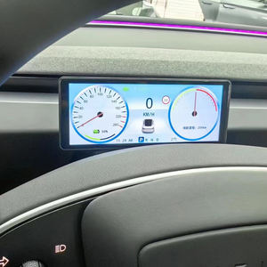 مجموعة رقمية لـ Tesla Mod <span class=keywords><strong>3</strong></span> GPS Navi شاشة LCD كاملة لوحة عدادات ذكية لوحة قياس السرعة LCD - Product Image 5