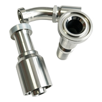 Premium HENG XIAO 45 #   Raccord de tuyau hydraulique pour marteau brise-roche d'excavatrice en acier, joint de connexion à étanchéité stable