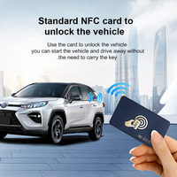 Alarma Universal para Automóvil, Botón de Encendido y Apagado del Motor, Entrada NFC, Bloqueo de Encendido, Interruptor de Encendido, Kit de Arranque Remoto OVI