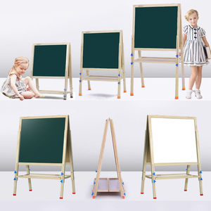 Pizarra de dibujo para niños, pizarra magnética, soporte para el hogar, pizarra de escritura con altura ajustable, caballete de dibujo de doble cara, grande - Product Image 2