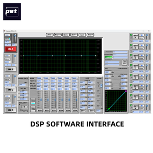 PAT DA48 Высокопроизводительный цифровой процессор сигналов 4 входа/8 выходов, 24-битный AD/DA, 96 кГц, профессиональный, для баров/стадионов/церквей/танцевальных клубов - Product Image 5
