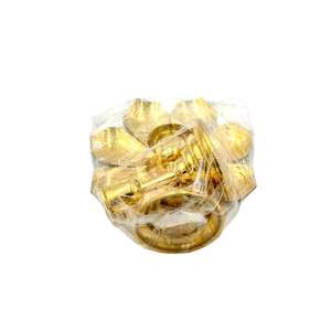 พิธีทางศาสนาสไตล์โบราณโบราณดอกบัวเทียนทองเหลืองพรีเมี่ยมวัสดุทองเหลืองสินค้าขายส่งจากประเทศไทย - Product Image 5