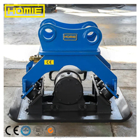 Compacteur de plaques pour excavatrice HOMIE, fourniture directe d'usine avec service OEM