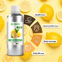 Huile essentielle de citron naturelle en gros pour bougies, parfums, diffuseurs, nettoyage, massage et soins de la peau