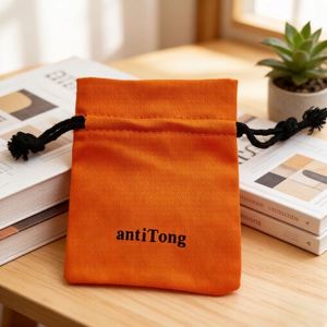 Reusable Wholesale <b>Small</b> Cotton Jewelry Pouch with Drawstring Custom Logo Luxury Dust <b>Bag</b> for Necklaces Rings & Gift Packaging - Product Image 3