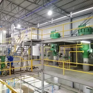 50tph full continuous edible sunflower oil production equipment