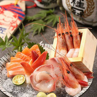 Plateau de présentation professionnel de style japonais en bois massif pour sushis et sashimis, avec couvercle en acrylique, écologique, durable, plateau de luxe pour fruits de mer