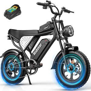 Bicicleta Eléctrica Ridstar de 16 Pulgadas, 48 V, 20 Ah, Neumáticos Anchos, Bicicleta Híbrida, Bicicleta de Montaña para Niños de 12 Años, Adolescentes, Niños, Modelo Q20 Fat Boy Elect - Product Image 2