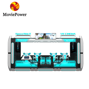 Parque de atracciones Paseos VR Paseos voladores Teatro VR <span class=keywords><strong>Película</strong></span> Virtual Cine Experiencia 360 VR Atractivo Simulador de juego de movimiento - Product Image 5