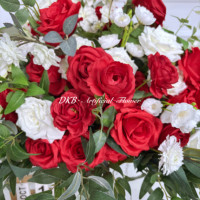 Bola de Flores Artificiales de Hortensias Verdes de Seda de 50cm, Centro de Mesa Floral para Decoración de Bodas y Fiestas, Precio Bajo de Fábrica DKB