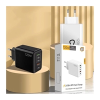 Hot 120W bloc prise 5 Ports QC 3.0 chargeur mural rapide US UK EU prise Portable téléphone portable chargeur rapide USB chargeurs de téléphone portable